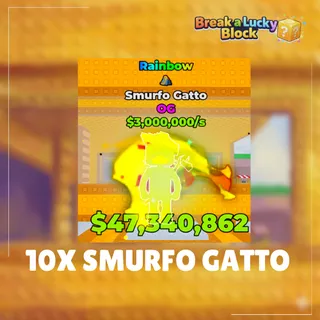 Smurfo Gatto - Break a Lucky Block