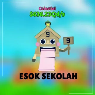 636.23Qd/s Esok Sekolah - Escape Tsunami For Brainrots