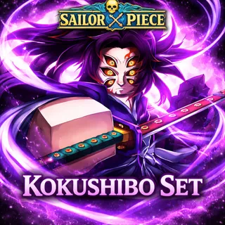 Kokushibo Set (Moon Slayer) + F Move - Sailor Piece
