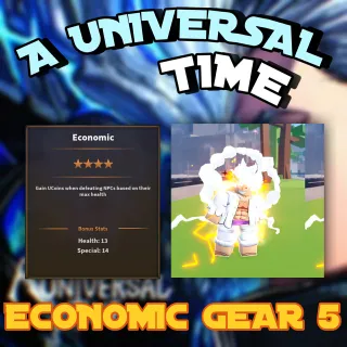 Economic Hito Model: Nika (Gear 5) - A Universal Time (AUT)