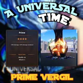 Prime Vergil - A Universal Time (AUT)