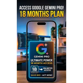 Google AI PRO 18 MONTHS PLAN 5TB