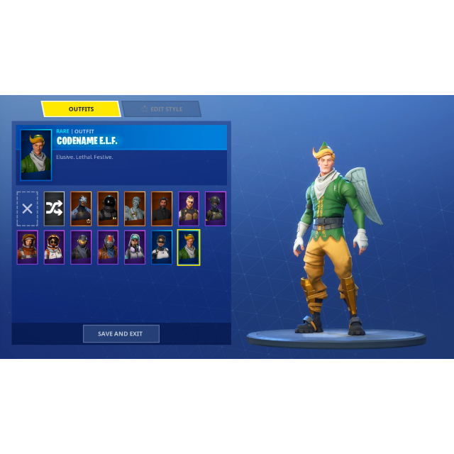 bundle codename e l f - codename elf fortnite for sale