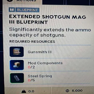 Extended Shotgun MAG3 BP
