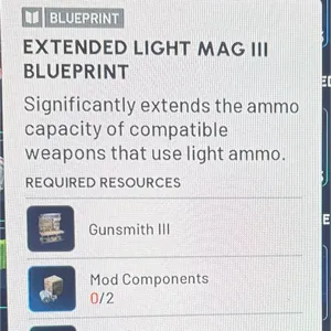extended light Mag 3 BP