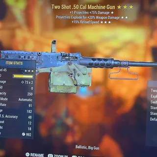TSE15 50cal MG