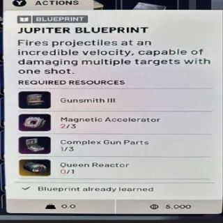 Jupiter Blueprint