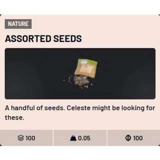 X1200 assorted seeds arc raiders🟢