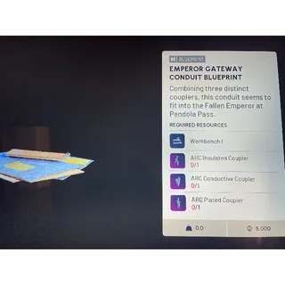 Emperor gateway conduit blueprint 