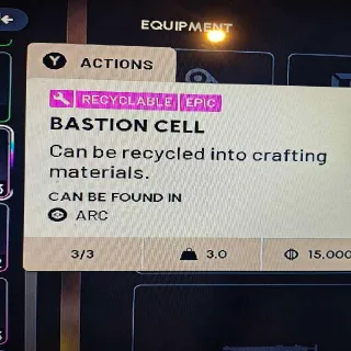 X3 Bastion Cells
