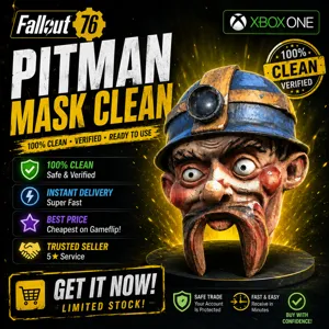 clean pitman mask 🟢