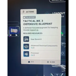 Tactical mk3 defensive blueprint 