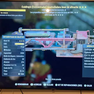 Qe35 ult gatling laser