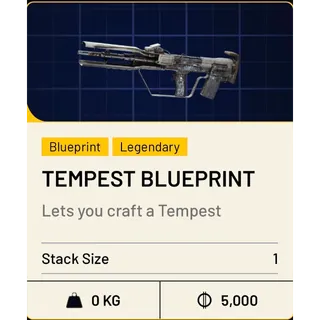 Tempest blueprint🟢