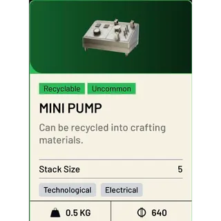 X3 mini pump