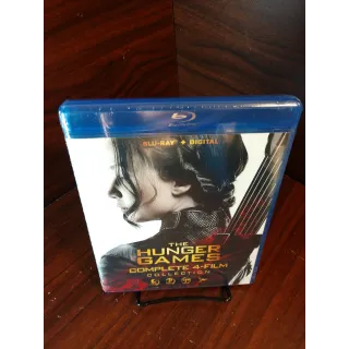 The Hunger Games Complete 4 Film Collection (HD) Vudu Digital Code (Redeems at MovieRedeem Site)