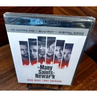 Many Saints of Newark  - 4KUHD Digital Code – Movies Anywhere