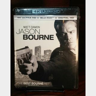 Jason Bourne (4KUHD Digital Code Only) – MoviesAnywhere