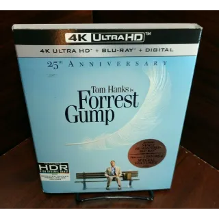 Forrest Gump  4KUHD – Vudu Digital Code Only (Redeems on Paramount site)