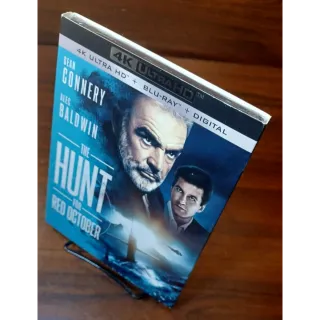 The Hunt for Red October 4KUHD – Vudu Digital Code Only (Redeems on Paramount site)