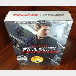 Mission Impossible - 6 Movie Collection (4KUHD) – Vudu Digital Codes Only (Redeem on Paramount Site)