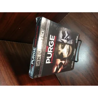 Purge Trilogy 4KUHD Digital Code – MoviesAnywhere (Note - Purge 1 redeems in HD - 2 and 3 redeems in 4K)