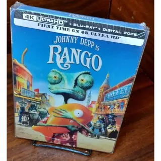 Rango - 4K Digital Codes (Redeems on Paramount site - Vudu Only)