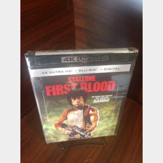 Rambo 1: First Blood (4KUHD Code) - Vudu/GooglePlay/Fandango (Redeems at MovieRedeem site)