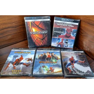 Spider-Man 8 Movies Collection -  4KUHD Digital Codes – MoviesAnywhere