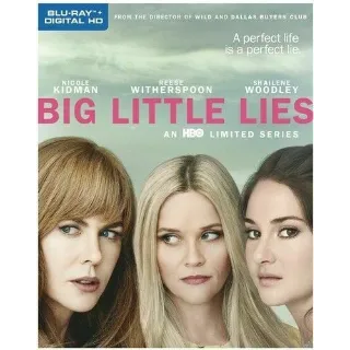 Big Little Lies – Season 1 (HD) iTunes Digital Code Only - Redeems on iTunes
