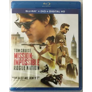 Mission Impossible Rogue Nation (HD) – Vudu Digital Code Only (Redeems on Paramount site)