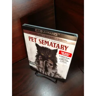 Pet Sematary 4KUHD – Vudu Digital Code Only (Redeems on Paramount site)