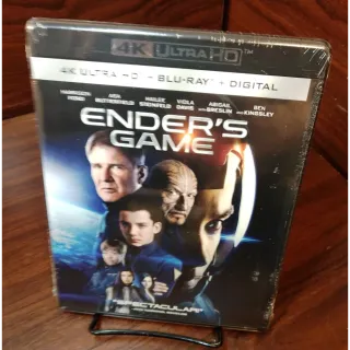Ender's Game (4K Vudu) - Redeems on Movieredeem site