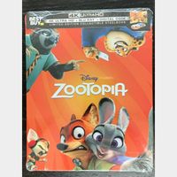Disney’s Zootopia 4K Digital Code Only – Movies Anywhere/Vudu (Full Code including Disney Reward Points)
