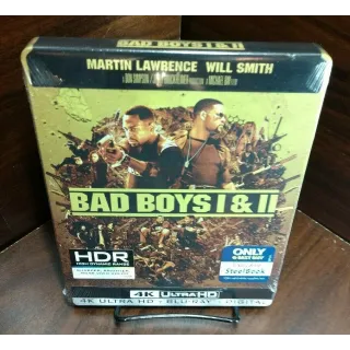 Bad Boys 1 and 2 (4KUHD Digital Code) – MoviesAnywhere