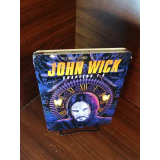 John Wick Trilogy (4K Vudu) - Redeems on Movieredeem site