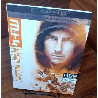 Mission Impossible 4 Ghost Protocol (4KUHD) – Vudu Digital Code Only (Redeem on Paramount Site)