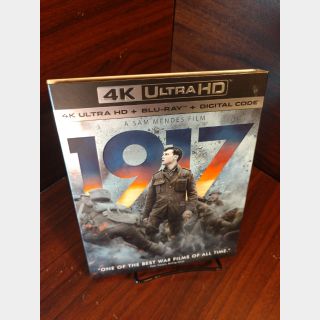 1917 4KUHD Digital Code Only – Movies Anywhere