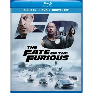 Fast and the Furious 8 (Extended Director's Cut) HD Digital Code Only – MoviesAnywhere