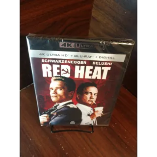 Red Heat (4KUHD Code Only) - Vudu (Redeems at MovieRedeem site)