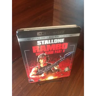 Rambo First Blood Part 2 (4KUHD Code Only) - Vudu/GooglePlay/Fandango (Redeems at MovieRedeem site)