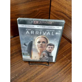 Arrival 4KUHD – Vudu Digital Code Only (Redeems on Paramount site)