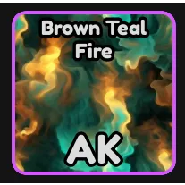 Brown Teal Fire (AK)