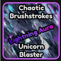Chaotic Brushstrokes (Unicorn Blaster)