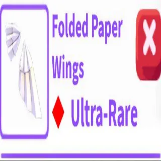 Folded Paper Wings