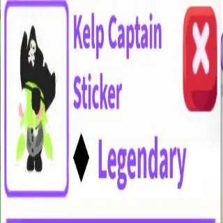 Kelp Captain Sticker