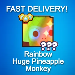 Rainbow Huge Pineapple Monkey|PS99