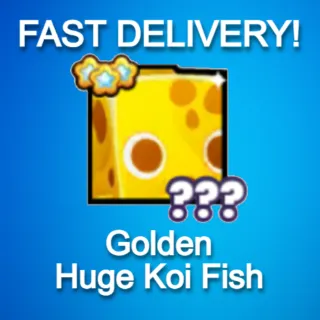 Golden Huge Koi Fish|PS99