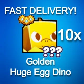 10x Golden Huge Egg Dino|PS99