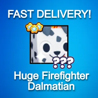 Huge Firefighter Dalmatian|PS99